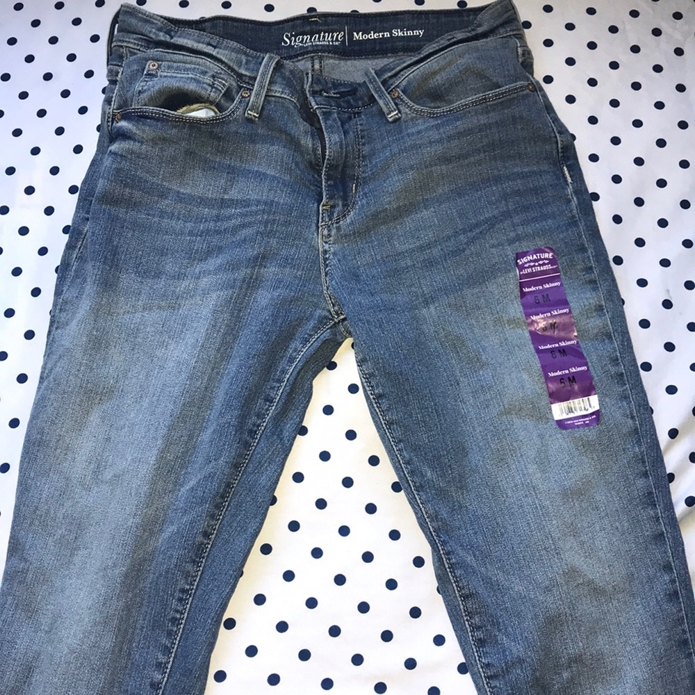Signature by Levi Strauss blue jeans
